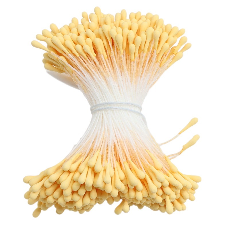 Nhụy làm hoa kẽm nhung, hoa giả, hoa thủ công - 1 bó tầm 200 nhụy