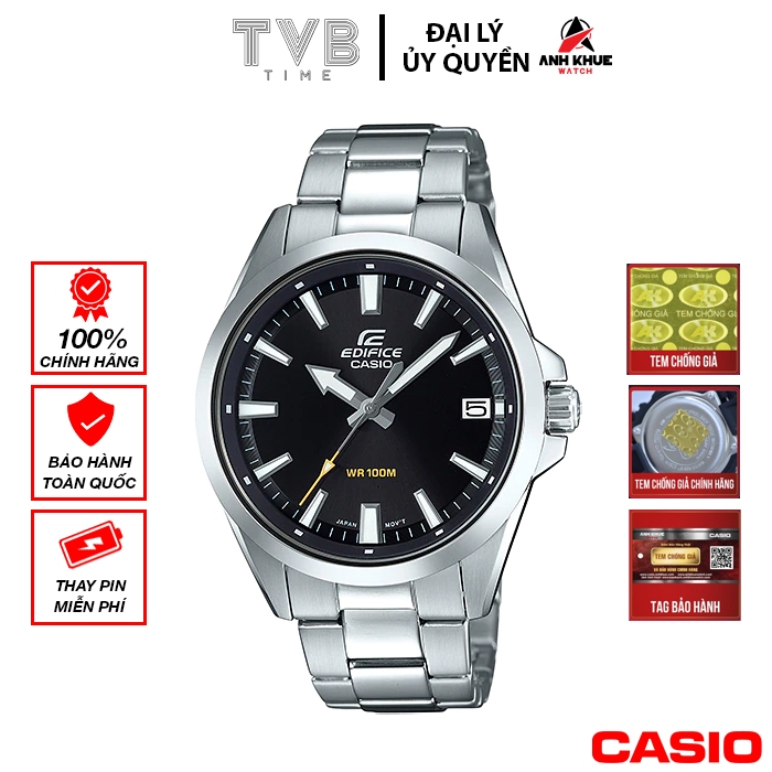 Đồng hồ nam Casio Edifice chính hãng Anh Khuê EFV-100D-1AVUDF