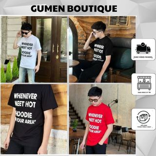 Áo thun nam nữ in chữ cực đẹp - áo phông nam nữ chất cotton cực mát