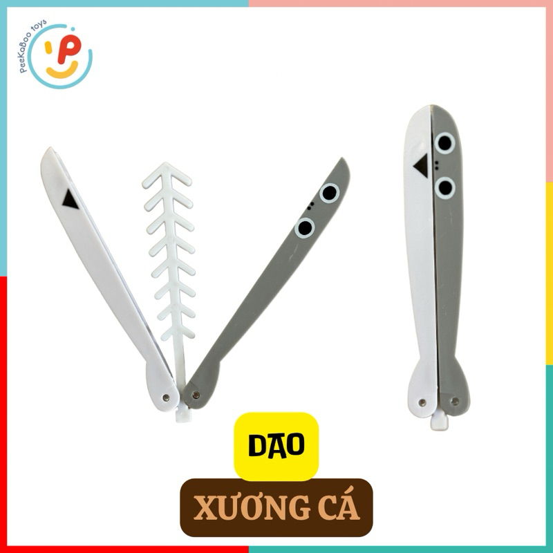 Hot Trend Đồ Chơi Thẻ Nhấn Tạo Hình Dao Cà Rốt Dao In 3D Dễ Thương Cho Bé Đồ chơi trẻ em Peekaboo Toys