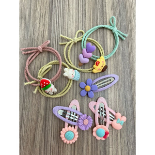 Dây buộc tóc, kẹp tóc style Hàn Quốc dễ thương