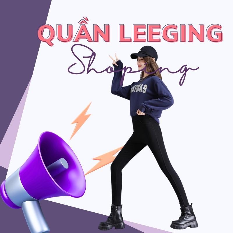 Quần legging cạp cao nâng mông 2 túi trước chất Umi Hàn cao cấp co giãn LBU002 VIETCEN