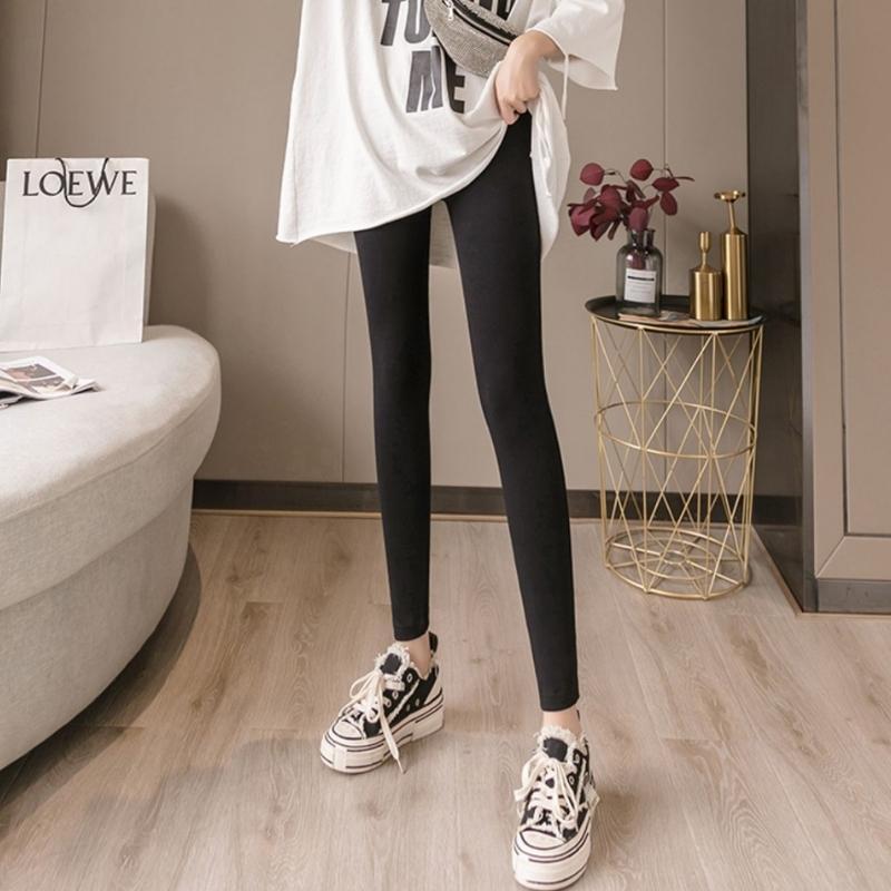 Quần legging cạp cao nâng mông 2 túi trước chất Umi Hàn cao cấp co giãn LBU002 VIETCEN