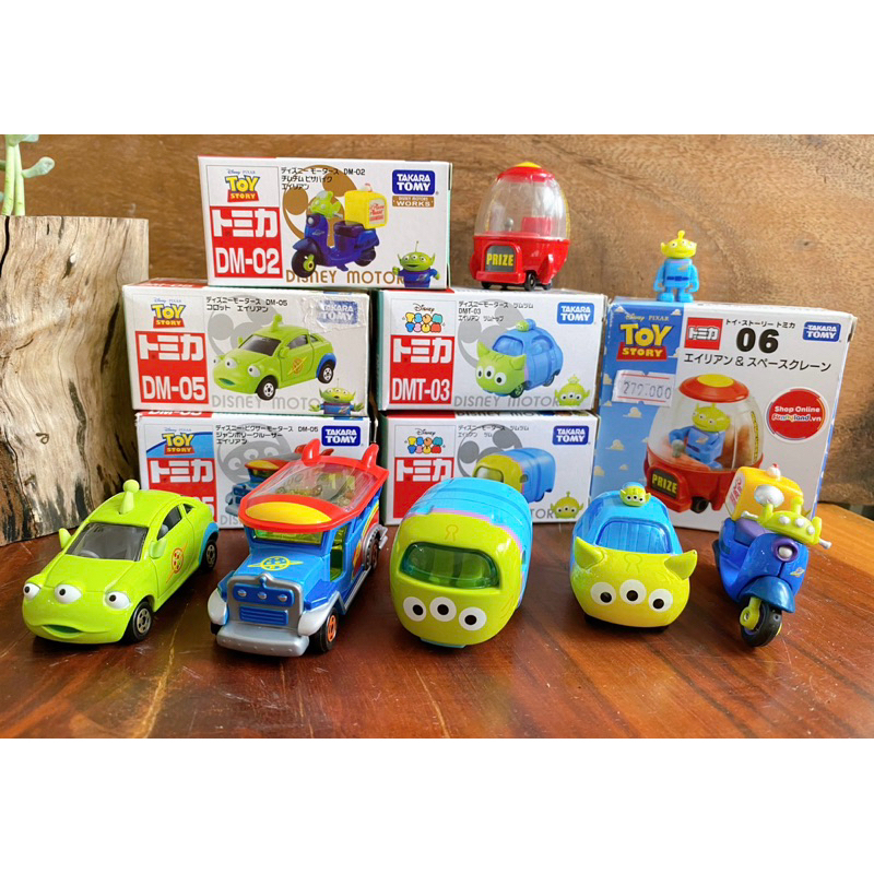 Set xe mô hình tomica Ailen - có hộp