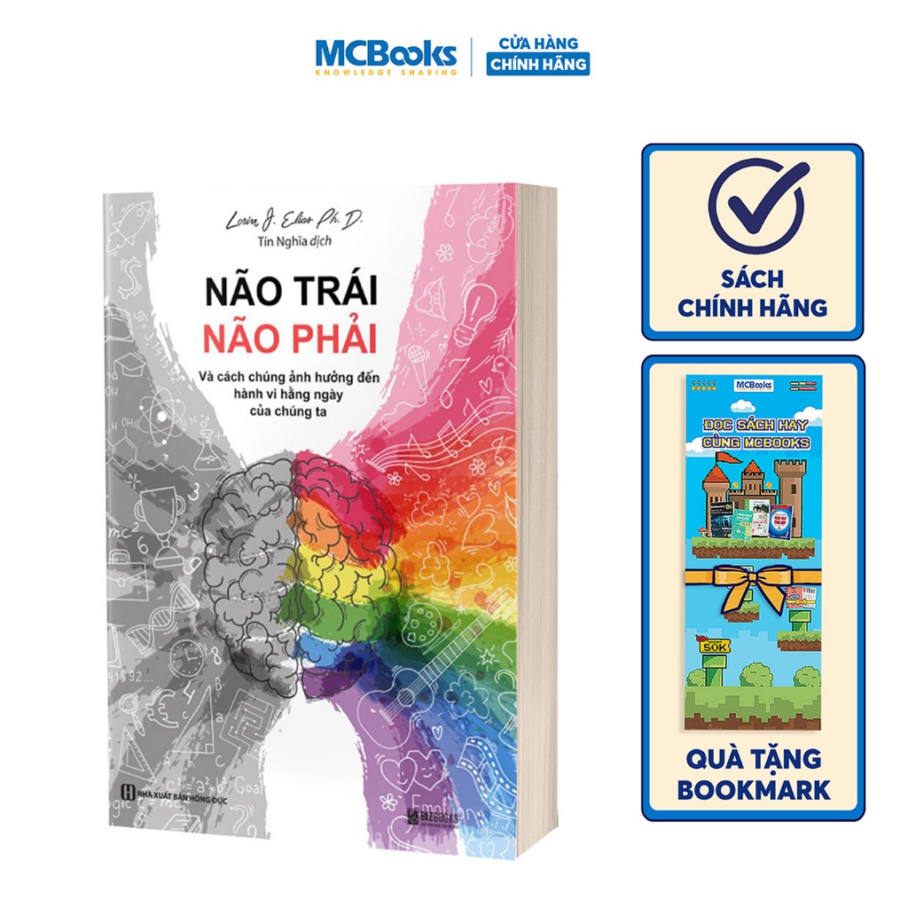 Sách Não trái - não phải: Và cách chúng ảnh hưởng đến hành vi hằng ngày của chúng ta Bizbooks