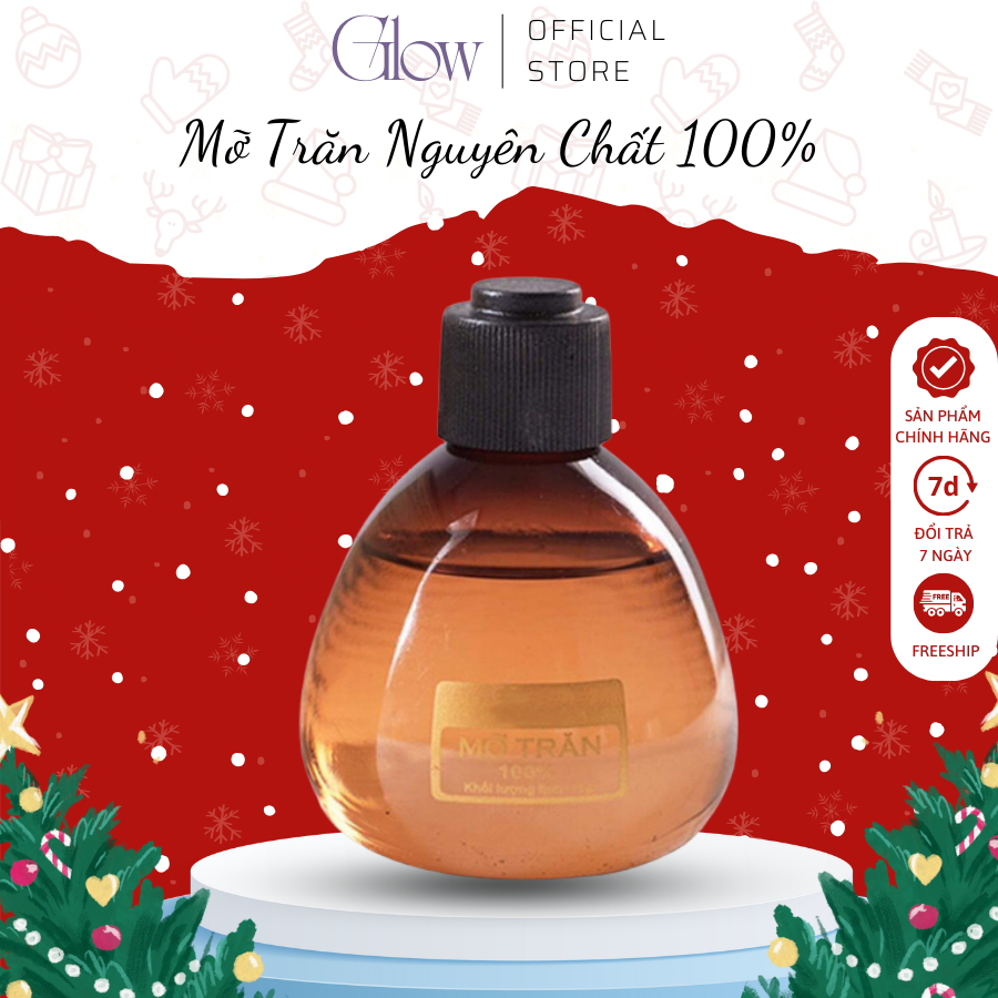 Tinh Chất Mỡ Trăn Nguyên Chất GLOWWAXING Giúp Triệt Lông Và Mờ Rạn Da Hiệu Quả Dung Tích 70Gr-1012