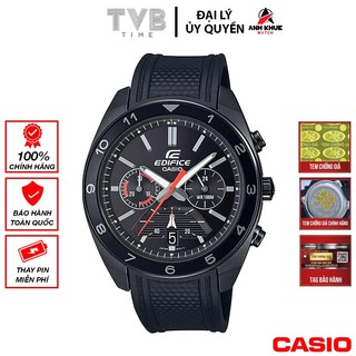 Đồng hồ nam dây nhựa casio edifice chính hãng efv-590pb-1avudf