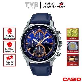 Đồng hồ nam dây da Casio Edifice chính hãng EFV-600L-2AVUDF (43mm)