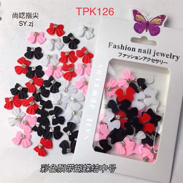 Túi phụ kiện Nơ đủ mẫu  - Túi charm chuyên dùng trang trí móng tay chân - Sushi nail mi