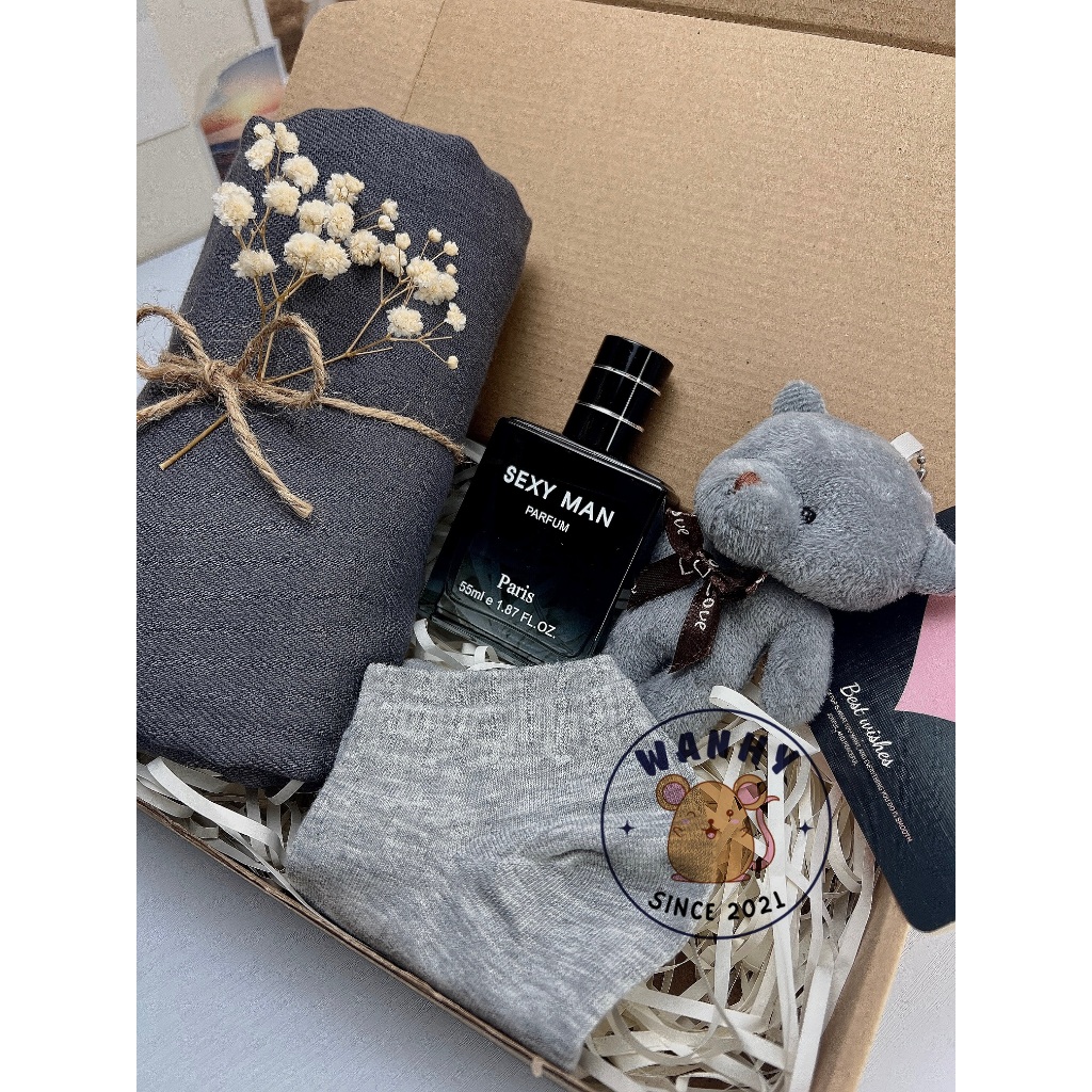 Quà Tặng Bạn Trai Nước Hoa set tự làm ý nghĩa handmade