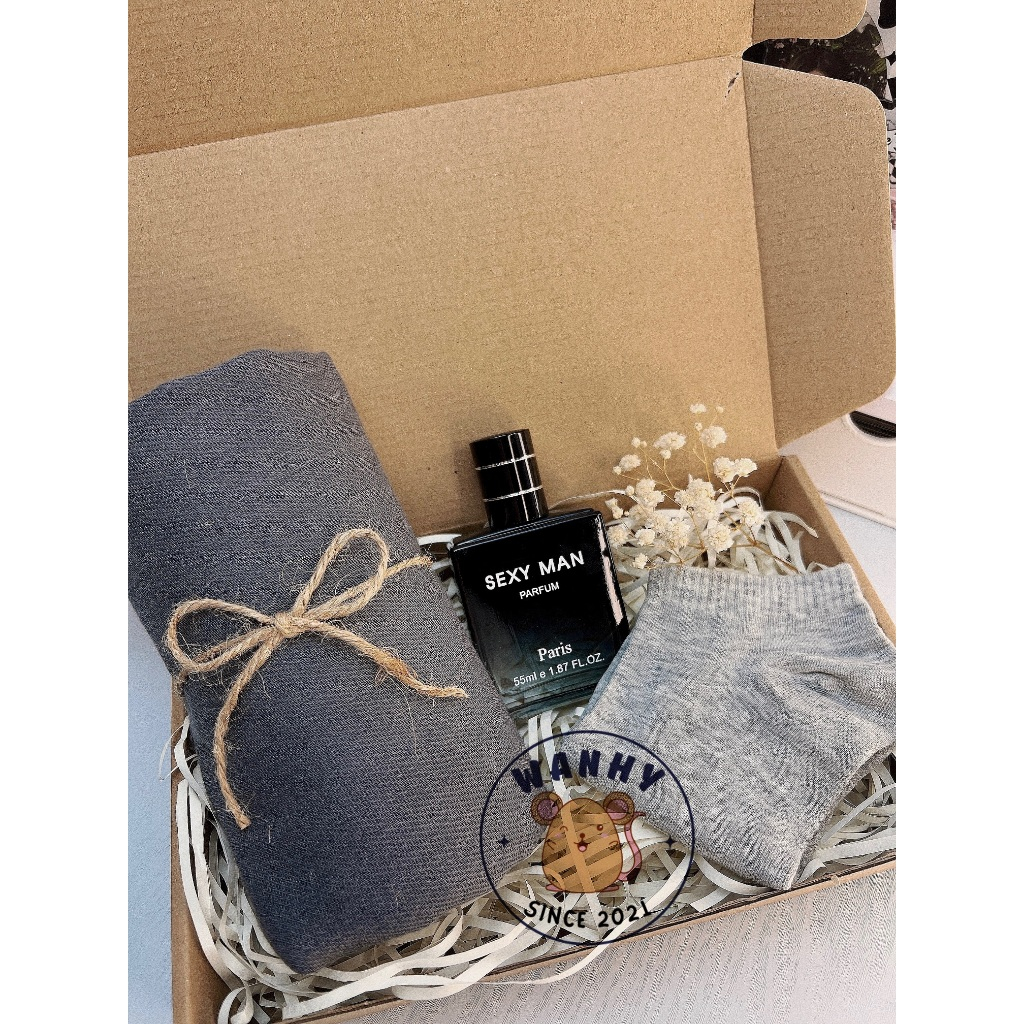 Quà Tặng Bạn Trai Nước Hoa set tự làm ý nghĩa handmade