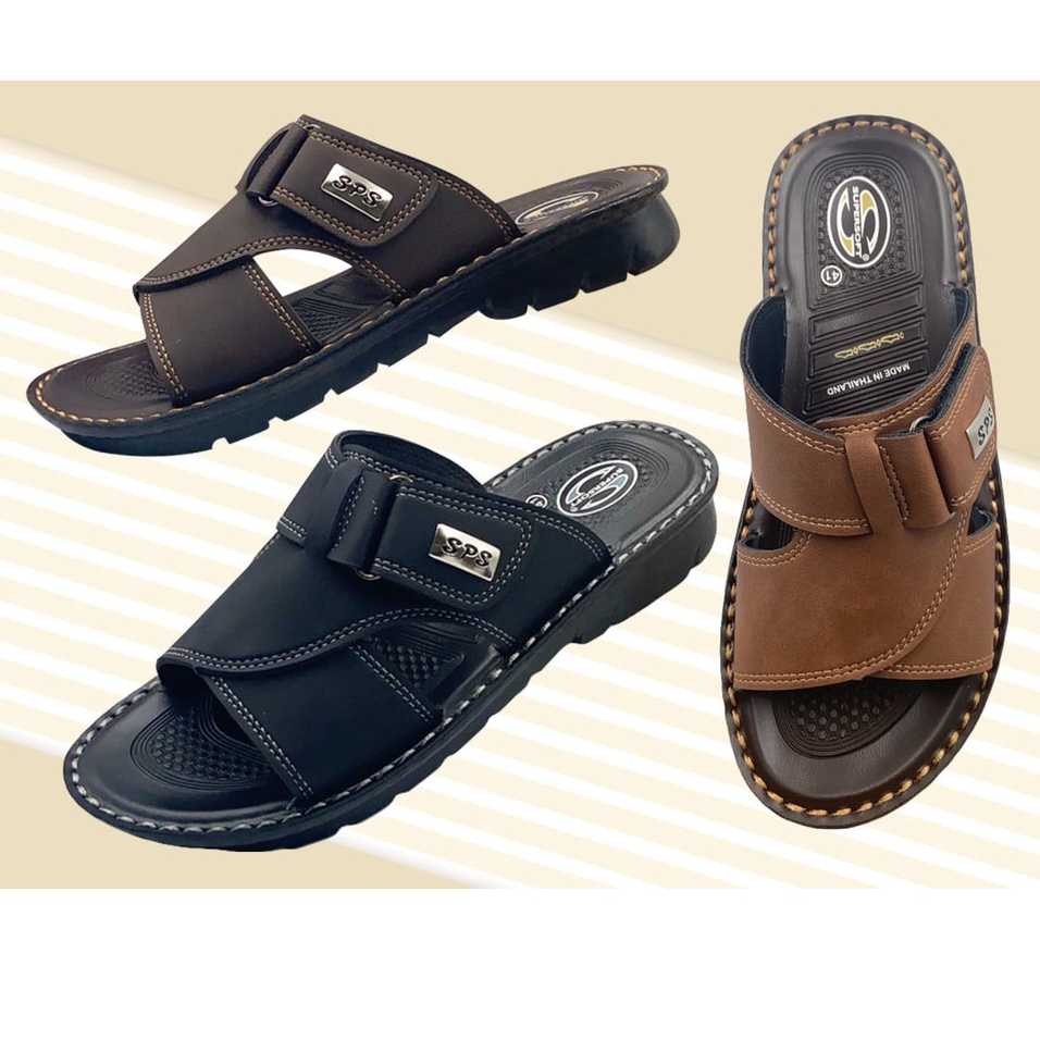 Dép Thái Lan Nam Quai Da Cao Cấp FOOTNIKS FPU33 - 0916M Chính Hãng