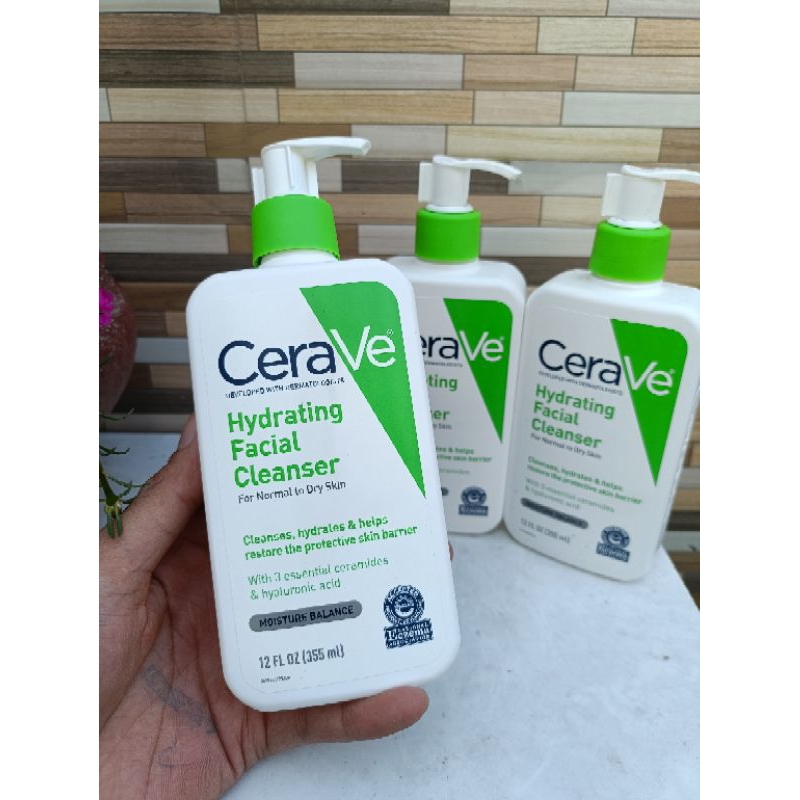 Sữa rửa mặt Cerave cho da thường đến khô 355ml
