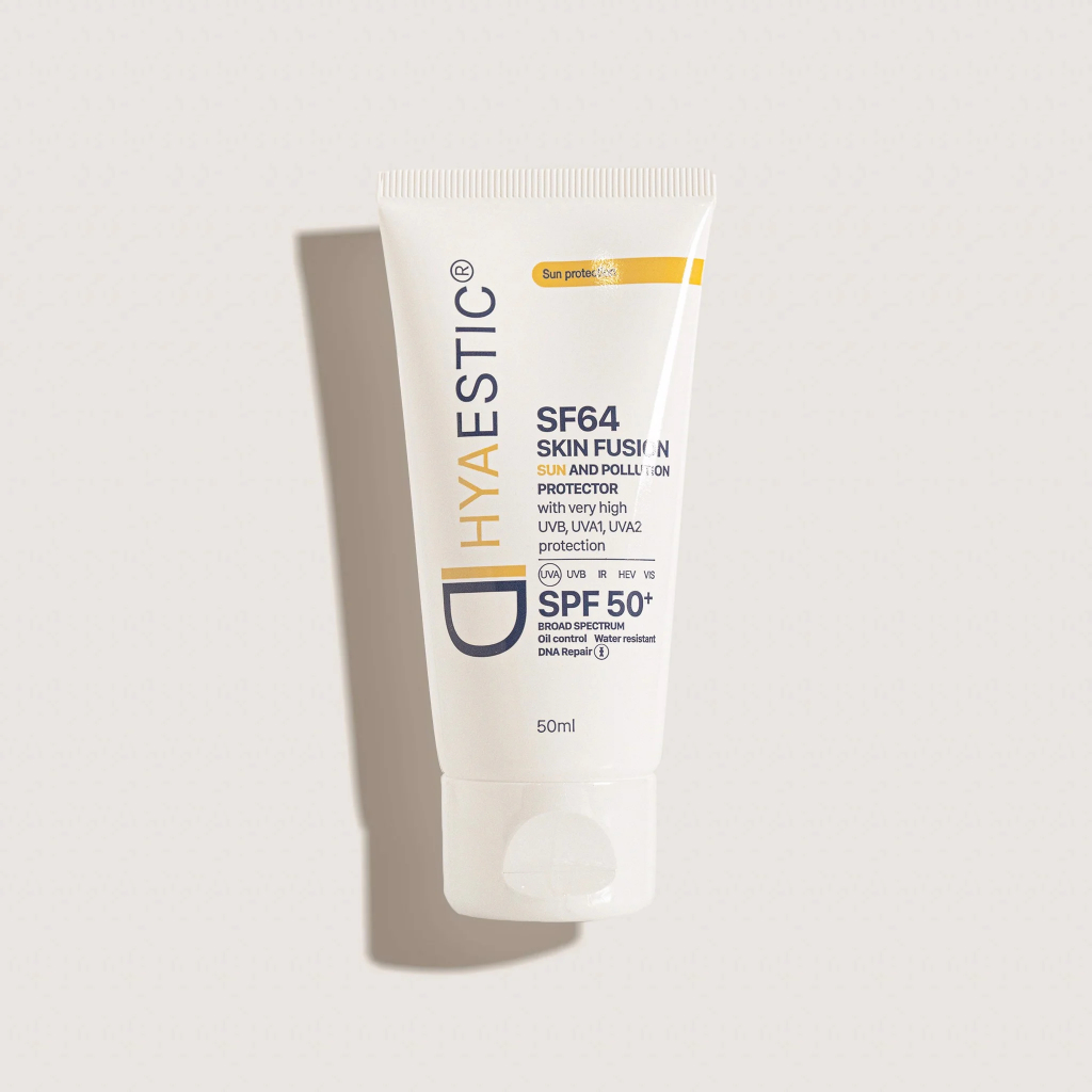 Kem chống nắng bảo vệ tối đa Hyaestic Skin Fusion SF64 Sun And Pollution Protector SPF50+