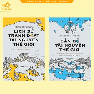 Sách - Combo Lịch sử tranh đoạt tài nguyên thế giới - Bản đồ tài nguyên thế giới