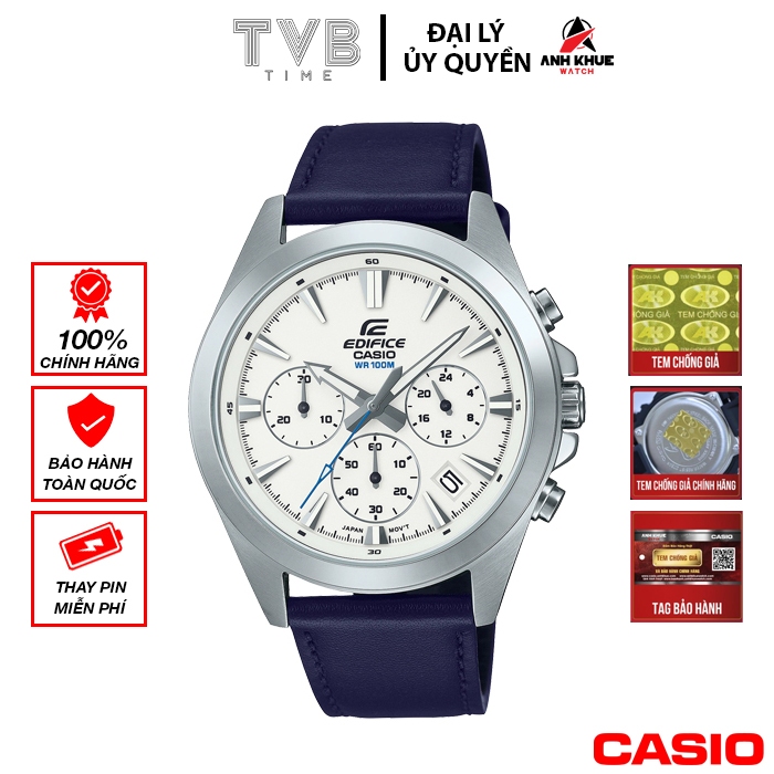 Đồng hồ nam Casio Edifice chính hãng Anh Khuê EFV-630L-7AVUDF