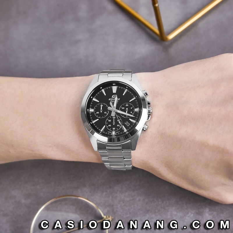 Đồng hồ nam Casio Edifice chính hãng Anh Khuê EFV-630D-1AVUDF