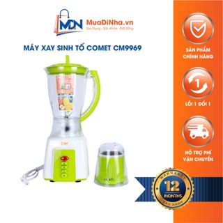 Máy xay sinh tố 2 cối 1.5L CM9969 (350W - 1.5 Lít) bảo hành 12 tháng Comet
