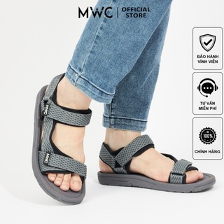 Giày MWC 7054 - Giày Sandal Nam, Giày Quai Hậu Đế Cao Su Quai Ngang Năng Động Trẻ Trung