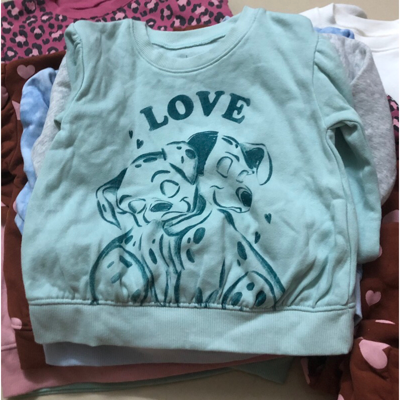 Áo nỉ disne y cho bé gái lẻ sz sale