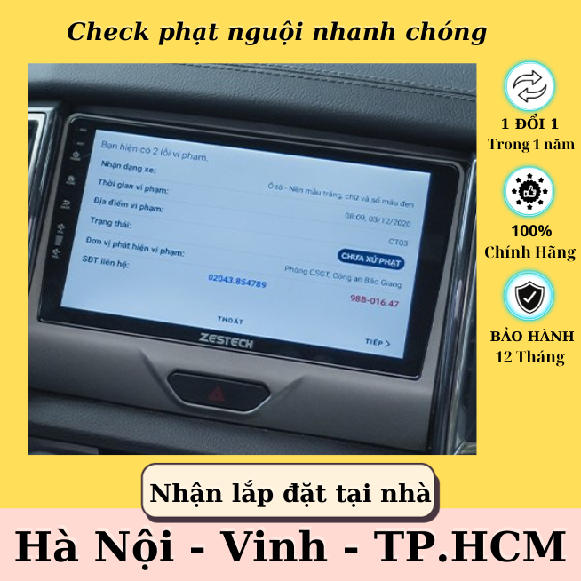 Màn Hình Android Zestech ZX10 Bản Cao Cấp