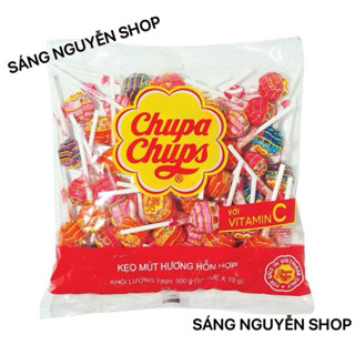  Kẹo Mút Chupa Chups hương trái cây gói 60 que 