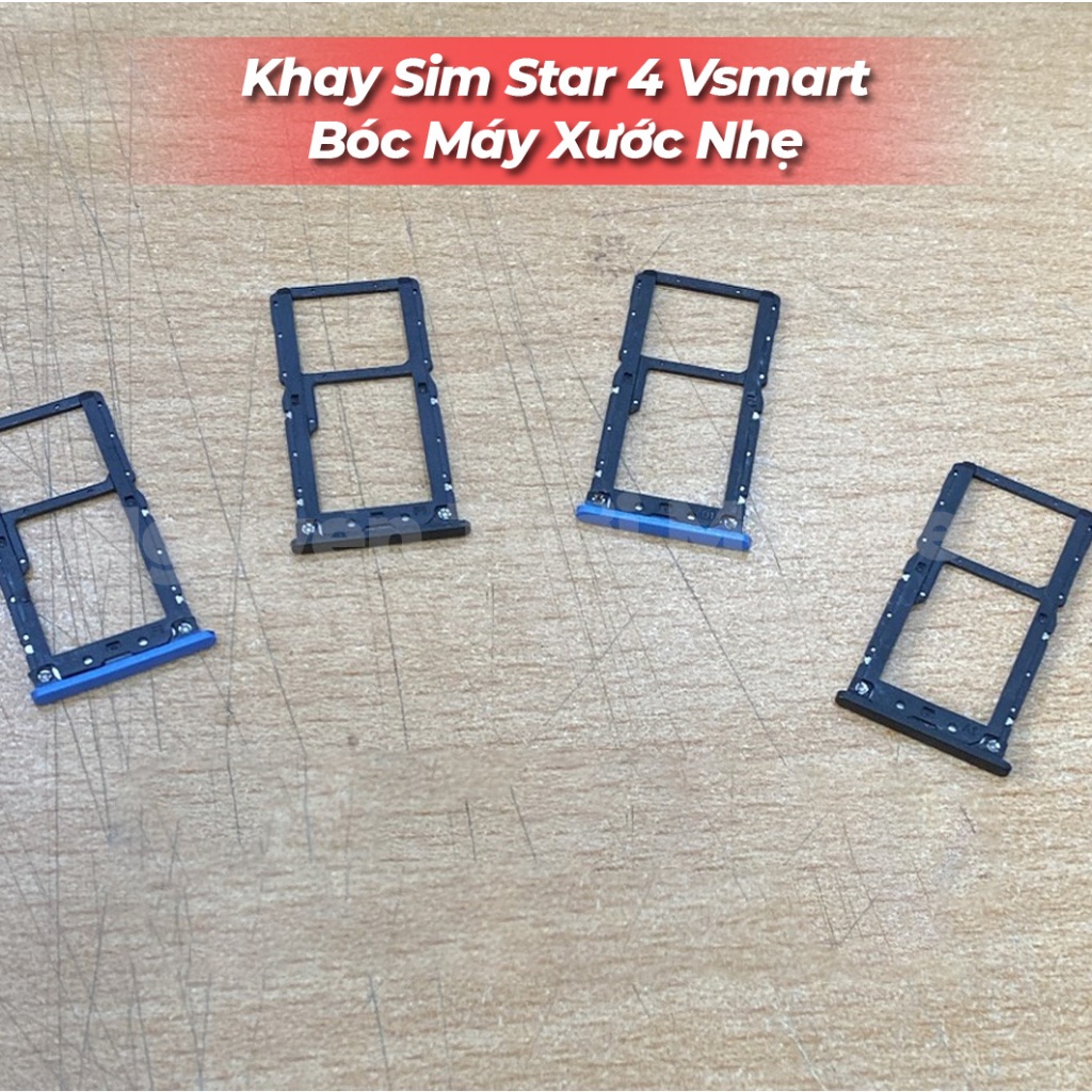 Khay Sim Star 4 Vsmart Bóc Máy Xước Nhẹ