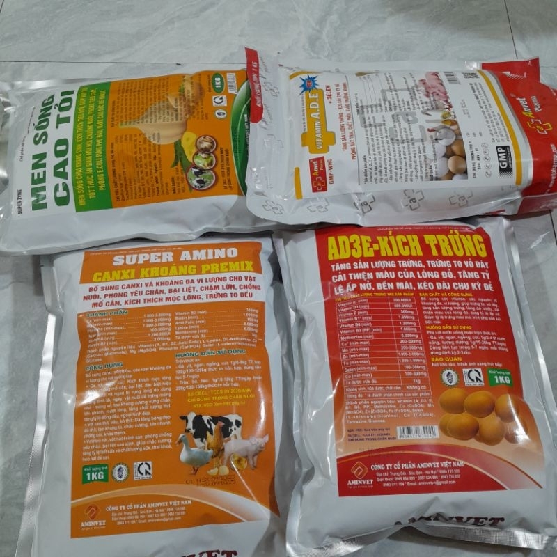 AD3E SELEN Kích trứng 1kg gà nhanh đẻ, ngan vịt đẻ sai.