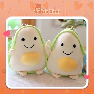 (GIFT) Gấu bông trái bơ tròn nhỏ size 15cm cho bé xinh cute Gấu Xinh G12.1