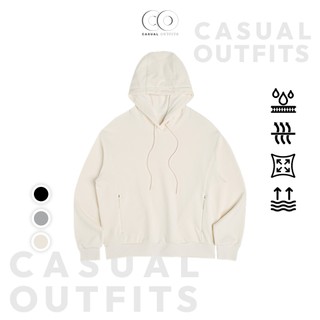  Áo hoodie nỉ unisex Andar vải sợi Lycra chống chảy xệ thoáng khí tốt - 3 Màu