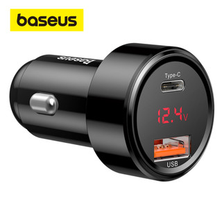 Tẩu sạc 45W Baseus - Hỗ trợ sạc nhanh - Đồng hồ hiển thị - Thông minh(45W, LED Display, PD/ QC 3.0/ PPS/ SCP/ AFC)