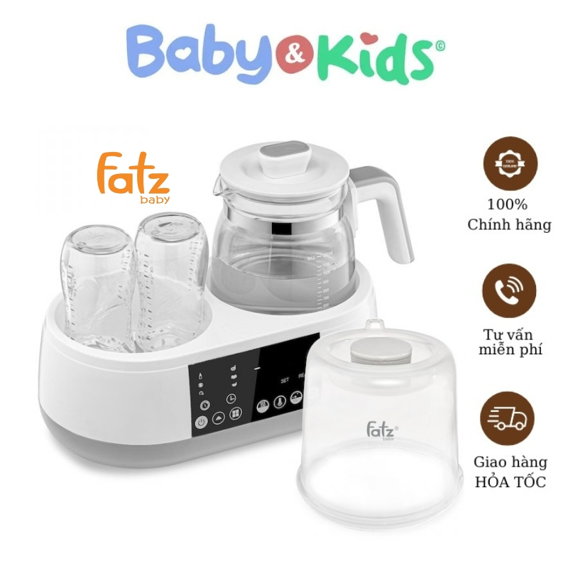 Máy hâm sữa, tiệt trùng bình sữa và đun nước đa năng Fatz Baby Multimax 1 - Bảo hành 12 tháng