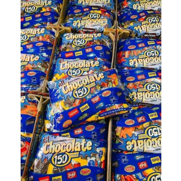Có tách lẻ kẹo scl Kẹo Socola 150 viên kẹo scl Chocolate 150 Pieces 2.55kg tết âm lịch tết 2024 của