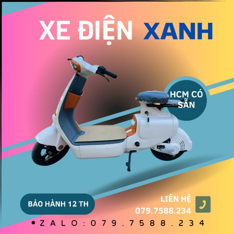 HCm xe điện VC bản nâng cấp có xí nhan 2024