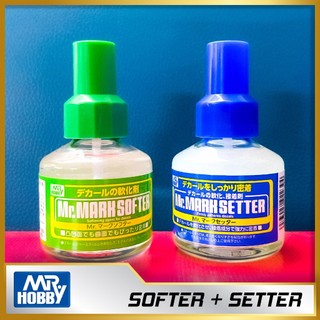 Dung Dịch xử lý decal nước Mark Softer - Mark Setter - mr.paint remover- mr.metal primer - keo dán Mr.Hobby