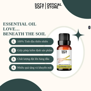 Tinh Dầu Sả Java 10ml | Citronella Essential Oil