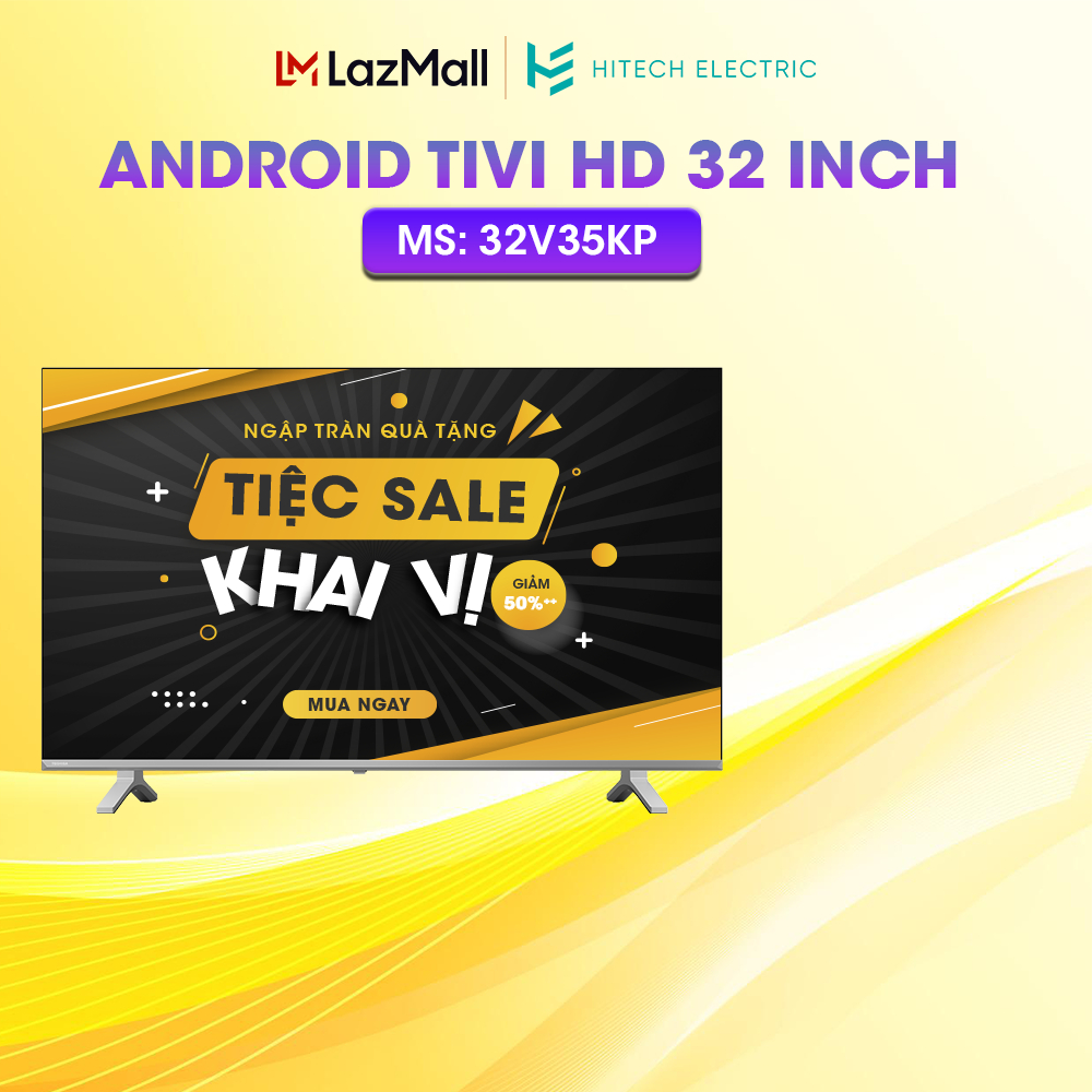 Smart TV TOSHIBA Android LED HD 32'' 32V35KP - Bảo hành 2 năm