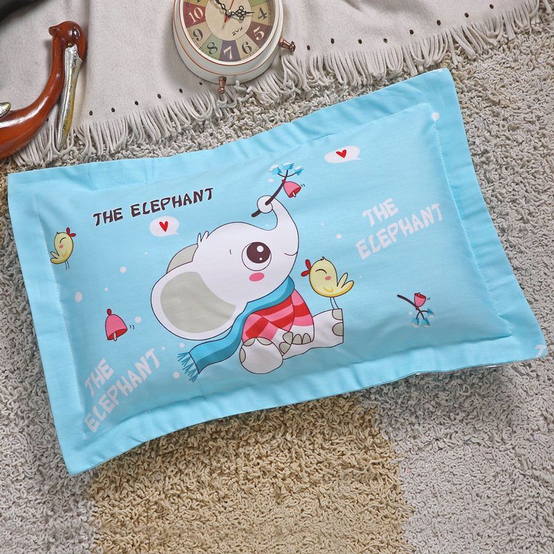 Vỏ Gối Cotton Cho Bé Đi Học, Áo Gối Cho bé 100% Cotton Mềm Mịn Thoáng Mát Họa Tiết Hình Nhân Vật nghộ Nghĩnh KT 30x 50cm