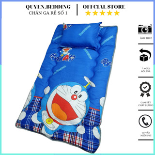 Nệm gối topper cho bé đi học, nệm topper cho bé từ 1 đến 7 tuổi Chất muji mềm mại , thoáng khí kích thước 80 x 140cm