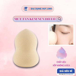 Mút tán kem nền hồ lô, Bông mút tán trang điểm siêu mịn