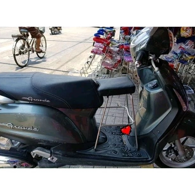 Ghế Đôn đi xe máy cho bé xe Grande, Janus