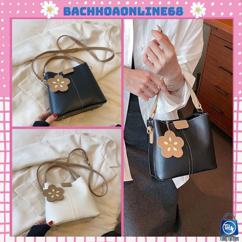 Túi xách nữ đeo chéo túi xách tay thiết kế táp da hình hoa siêu xinh đi chơi đi làm Bachhoaonline68 840