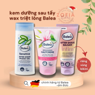 [Che tên - CÓ SẴN] Kem dưỡng sau wax sau tẩy lông Balea nội địa Đức