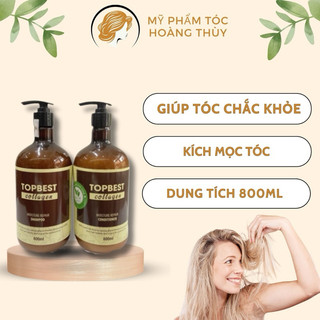Dầu Gội hoặc Xả Topbest Collagen siêu mềm mượt, giúp tóc chắc khoẻ và mềm mượt