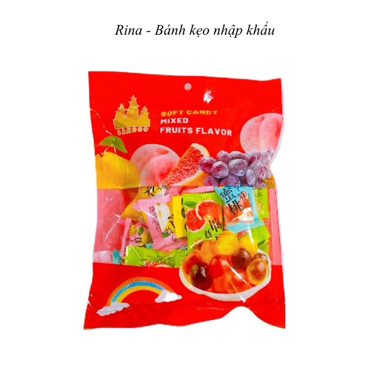 Kẹo dẻo mềm trái cây mix vị 280g