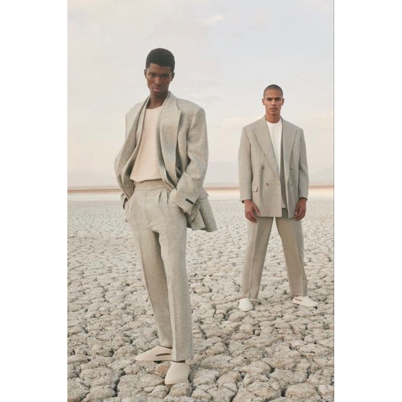 FOG The California Slide - Sục Fear Of God Cao Su Nguyên Khối Thoáng Mát - Giày Lười Không Dây Tiện Lợi Phù Hợp Nam/Nữ