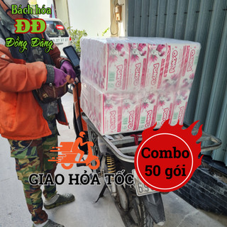 COMBO (50 BỊCH) GIẤY LAU TAY 2 LỚP PONYO ĐA NĂNG, 100 TỜ/ BỊCH