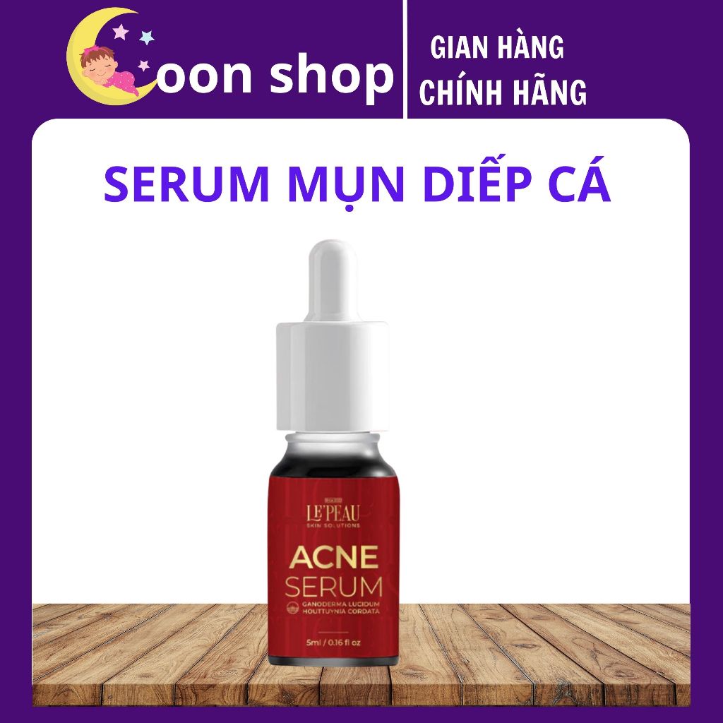 Serum Mụn Lepeau Diếp Cá Lepeau