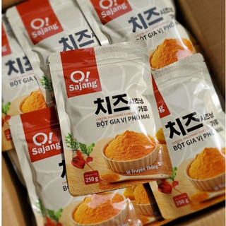 Bột Rắc Phô Mai Hàn Quốc Cao cấp O! SAJANG 250g làm khoai lang lắc, gà lắc