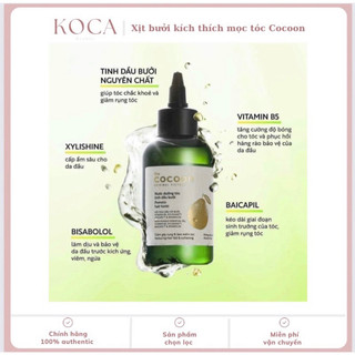 Xịt dưỡng tóc tinh dầu bưởi Cocoon 140ml